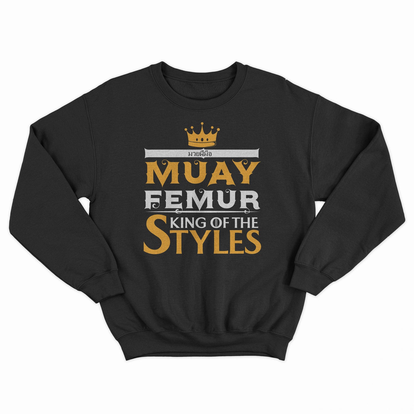 King of the Styles Crew Neck Sweatshirt