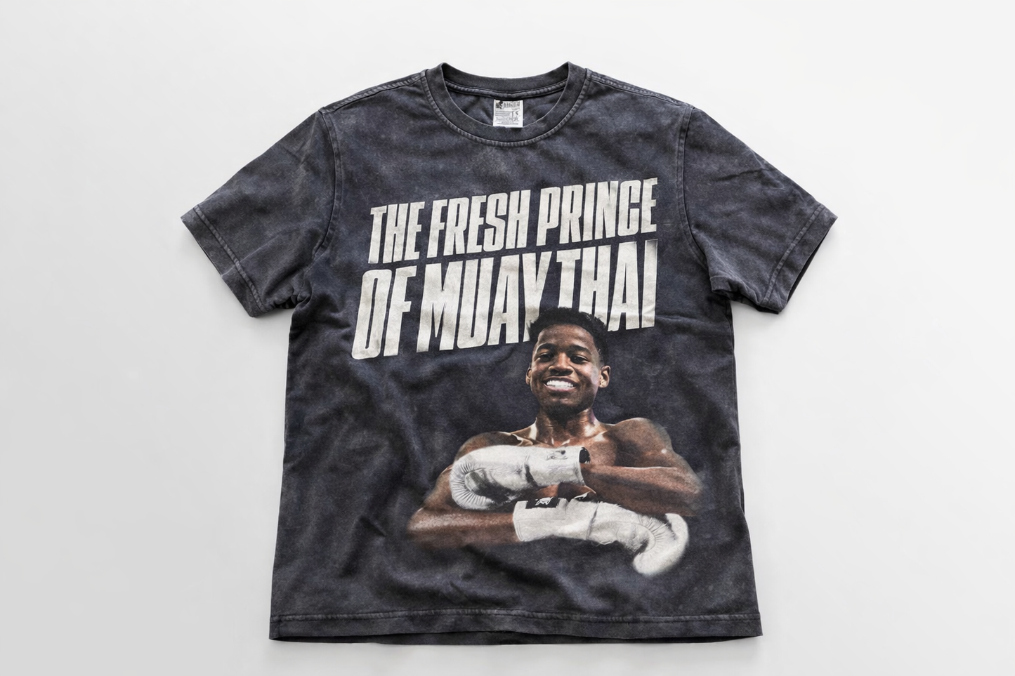 The Freshest Prince – Vintage Fight Edition (Black Faded Tee)