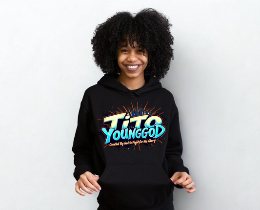Tito the YoungGod Explosion Hoodie