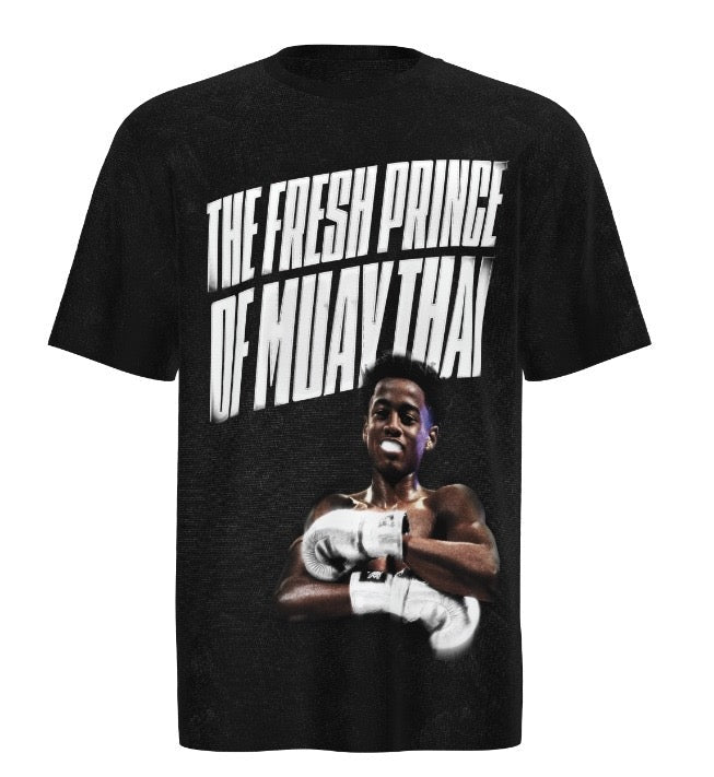 PREORDER - The Freshest Prince – Vintage Fight Edition (Black Faded Tee)