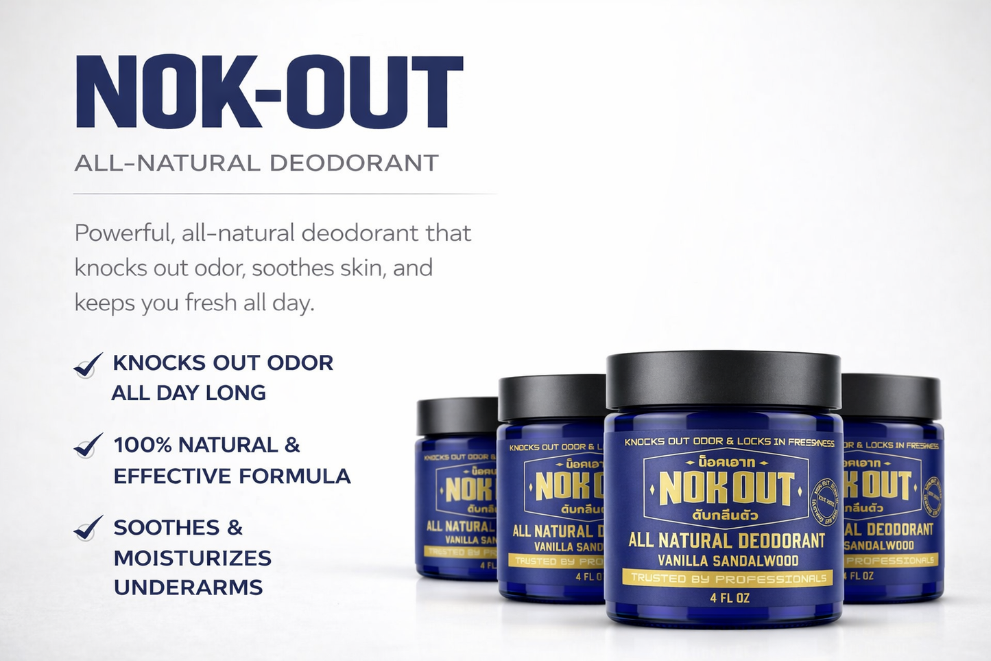 NokOut All-Natural Deodorant